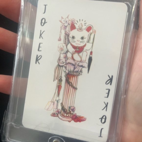 Christian Louboutin Authentic VIP Collectable joker Playing Card NEW - Picture 2 of 4